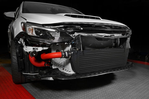 PERRIN 22-26 Subaru WRX Front Mount Intercooler Kit (Red Tubes & Black Core) - PSP-ITR-441BK/RD