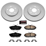 Power Stop 11-14 Ford Mustang Rear Z17 Evolution Geomet Coated Brake Kit - CRK4749
