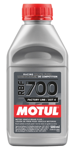 Motul 1/2L Brake Fluid RBF 700 - Racing DOT 4 - 111257