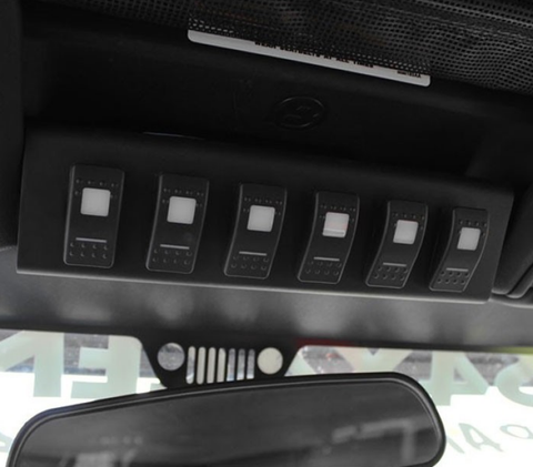 sPOD 09-18 Jeep Wrangler JK SourceLT w/Amber LED Switch Panel - 873105