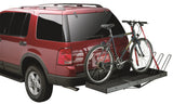 Lund Universal Cargo Bike Attachment 20x60 Non-Folding Steel Carrier - Black - 601009