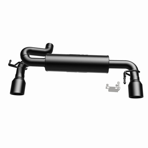 MagnaFlow 2021 Ford Bronco Street Series Axle-Back Exhaust w/ Dual Split Rear Style Exit- Black Tips - 19558
