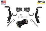 Diode Dynamics 15-20 Ford F-150/Raptor Pro SS3 LED Ditch Light Kit - Yellow Combo - DD6570