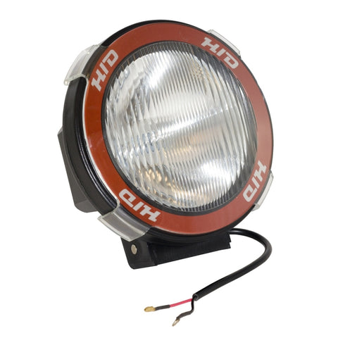 Rugged Ridge 5-In Round HID Off-road Light Black Composite Housing - 15205.04