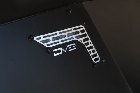 DV8 21-25 Ford Bronco Rear Aluminum Inner Fenders - Black - INFEND-08RB