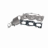 MagnaFlow OEM Grade Federal / EPA Compliant Manif Catalytic Converter 09-11 Hyundai Genesis V6 3.8L - 52778