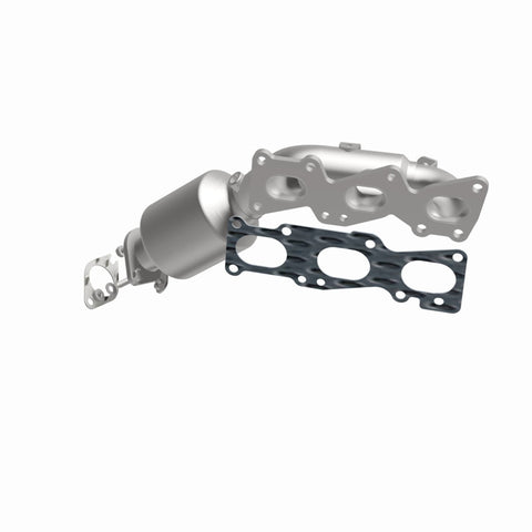 MagnaFlow OEM Grade Federal / EPA Compliant Manif Catalytic Converter 09-11 Hyundai Genesis V6 3.8L - 52778