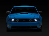 Raxiom 10-12 Ford Mustang LED Projector Headlights SEQL Turn Signals- Blk Housing (Clear Lens) - 426685