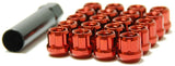 Wheel Mate Muteki Open End Lug Nuts - Red 12x1.25 - 31885R