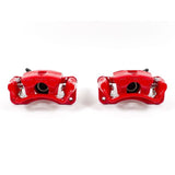 Power Stop 95-05 Chrysler Sebring Rear Red Calipers w/Brackets - Pair - S1692