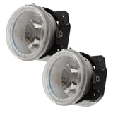 Oracle Lighting 10-15 Jeep Wrangler JK Pre-Assembled LED Halo Fog Lights -Amber - 7159-005