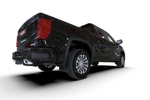 Rally Armor 19-24 GMC Sierra 1500 AT4 Black UR Mud Flap w/ Metallic Black Logo - MF100-UR-BLK-MBK