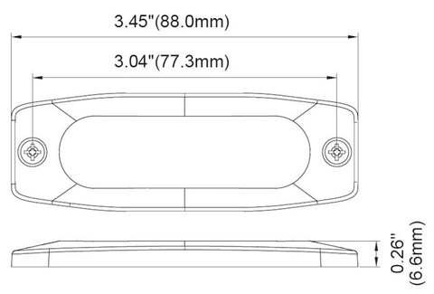 Hella Warning Light 2Wb - H22896001