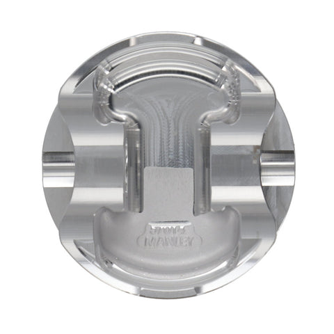 Manley Chrysler 5.7L Hemi 90.9mm Stock Stroke 3.922in Bore -12cc Dish Extreme Duty Platinum Pistons - 597105CE-8