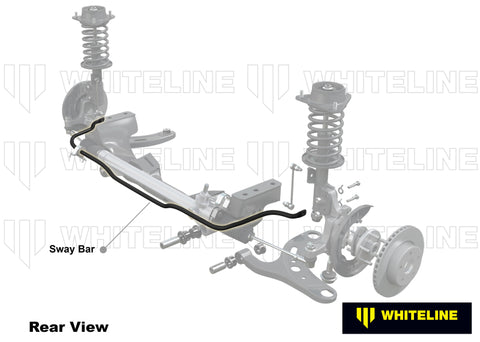Whiteline 06-11 Honda Civic FD2 Type R BHF77Z Front Sway Bar (27mm) - BHF77Z