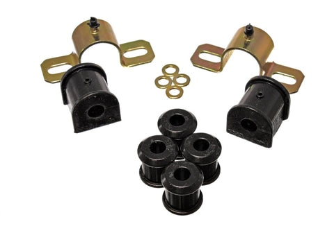 Energy Suspension Jeep 16Mm Rear S/B Set - Black - 2.5111G
