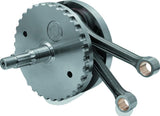 S&S Cycle 99-06 BT 4-5/8in Stroke Flywheel Assembly w/o Sprocket Shaft Bearing - 320-0475
