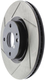 StopTech 16-17 Mazda MX-5 Front Passenger Side Slotted Sport Brake Rotor - 126.45092SR