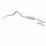MagnaFlow 11 Ford F-150 3.7L/5.0L/6.2L SS Catback Exhaust Single Rear Side Exit w/ 4in SS Tips - 15000