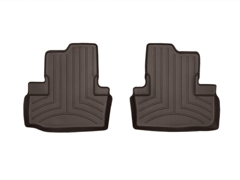 WeatherTech 2013+ Cadillac ATS Rear FloorLiner - Cocoa - 474972
