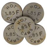 Hot Cams Shim Kits 1.850mm Thickness - 5 Pack - 5PK1000185