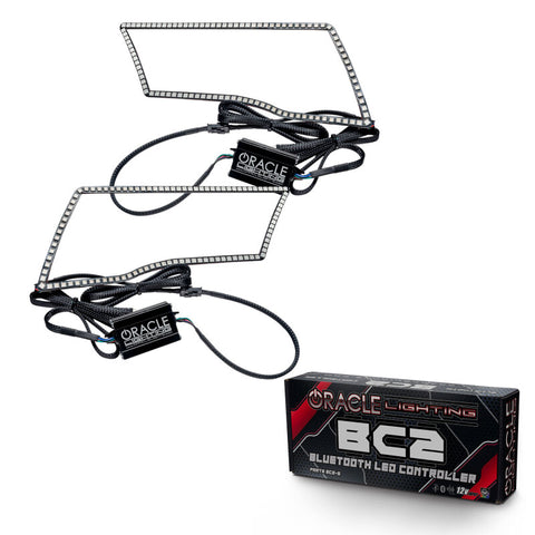 Oracle Dodge Ram Sport 09-18 LED Headlight Halo Kit - ColorSHIFT w/ BC1 Controller - 2250-335
