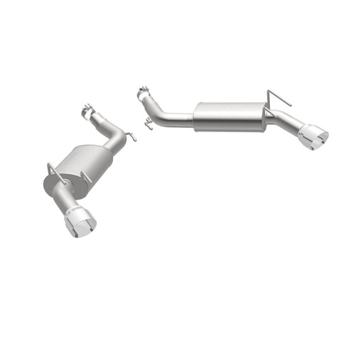MagnaFlow Street Series Axle Back 14-15 Chevy Camaro 6.2L V8 SS Polished Dual Split Rear Exit - 19185