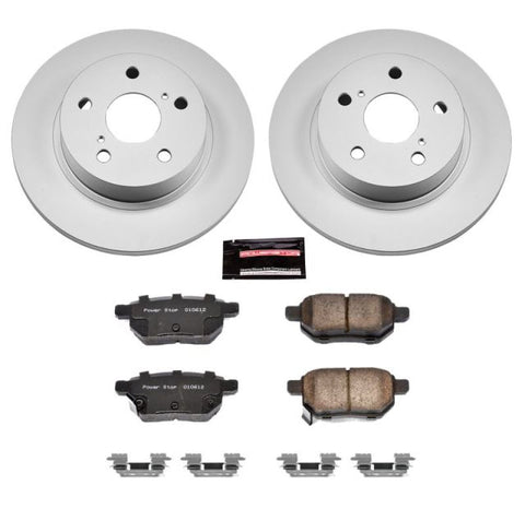 Power Stop 11-16 Scion tC Rear Z17 Evolution Geomet Coated Brake Kit - CRK6097