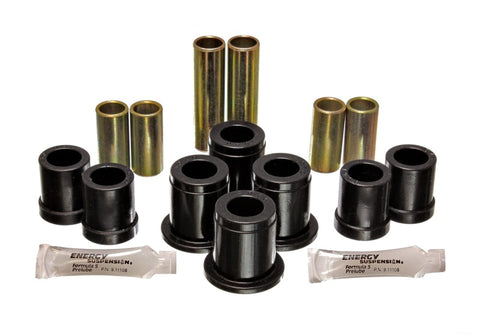 Energy Suspension 1980-86 Nissan 720 Truck 2WD/4WD Black Front Control Arm Bushing Set - 7.3101G
