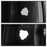 xTune Dodge Ram 1500/2500/3500 94-01 Euro Style Tail Lights Black ALT-ON-DRAM94-BK - 5012753