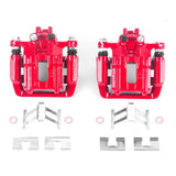 Power Stop 05-06 Honda CR-V Rear Red Calipers w/Brackets - Pair - S2910