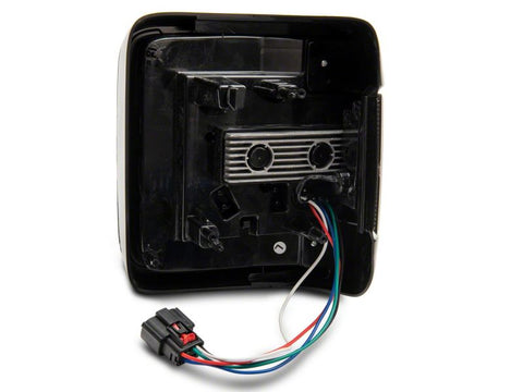 Raxiom 18-23 Jeep Wrangler JL Axial Series LED Tail Lights- Blk Housing (Smoked Lens) - J142664-JL