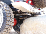 aFe MACHForce XP Exhaust Cat-Back 3in SS-409 Hi-Tuck inRBin 12-14 Jeep Wrangler Unlimited V6 4Dr - 49-46232