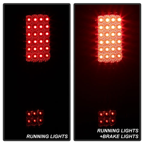 xTune Ford F150 Styleside 04-08 (Not Fit Heritage & SVT) LED Tail Lights Smoke ALT-ON-FF15004-LED-SM - 5012920