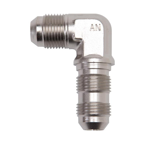 Russell Performance -8 AN 90 Degree Flare Bulkhead (Endura) - 661261