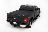 Lund 07-13 Chevy Silverado 1500 (6.5ft. Bed) Genesis Elite Tri-Fold Tonneau Cover - Black - 95893