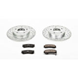 Power Stop 94-96 Cadillac DeVille Rear Z23 Evolution Sport Brake Kit - K3115