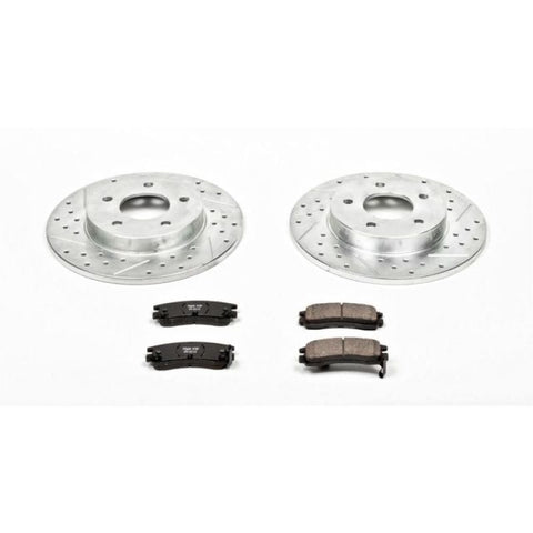 Power Stop 94-96 Cadillac DeVille Rear Z23 Evolution Sport Brake Kit - K3115