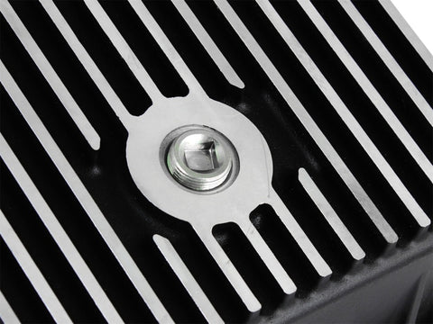 afe Transmission Pan (Black); Ford Trucks 94-08 AODE - 46-70222