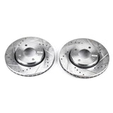 Power Stop 00-04 Volvo S40 Front Evolution Drilled & Slotted Rotors - Pair - EBR644XPR