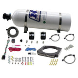 Nitrous Express GM LS 112mm Adapter Plate Kit (100-400HP) w/ 15LB Bottle - 20917-15