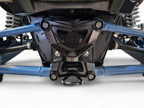 Elektric Offroad 2020-2024 Polaris Rzr Pro Xp Radius Rod Plate With Tow Hook Anodized Black - RRP610025