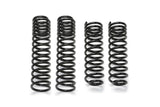 Fabtech 07-18 Jeep JK 4WD 4-Door 5in Front & Rear Long Travel Coil Spring Kit - FTS24154