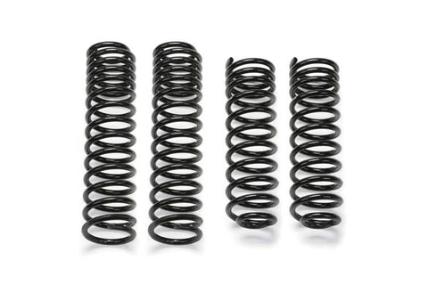 Fabtech 07-18 Jeep JK 4WD 4-Door 5in Front & Rear Long Travel Coil Spring Kit - FTS24154