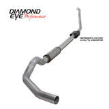 Diamond Eye KIT 5in TB SGL AL: 94-97 FORD 7.3L F250/F350 PWRSTROKE NFS W/ CARB EQUIV STDS - K5314A