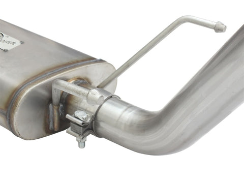 aFe MACH Force XP 2.5in Cat-Back Stainless Steel Exhaust System w/Black Tip Toyota Tacoma 13-14 2.7L - 49-46024-B