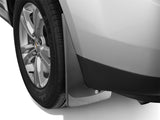 WeatherTech 2021+ Chevy Suburban Rear No Drill Mudflaps - Black - 120125