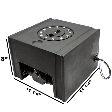 Snow Performance 2.0 Gallon Tank w/Built In Pump Mount - SNO-4530