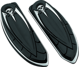 Kuryakyn Zombie Driver Floorboard Cover Chrome - 4566