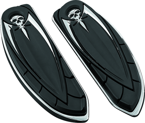 Kuryakyn Zombie Driver Floorboard Cover Chrome - 4566